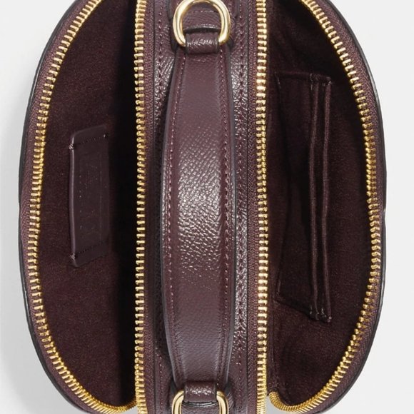 NWT Heart Crossbody In Signature Canvas With Heart And Star Print - Picture 4 of 8